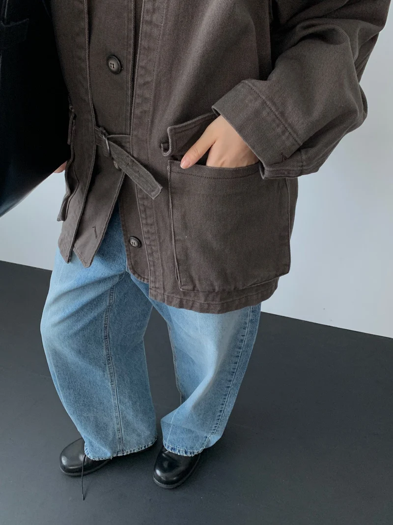 Lucysalon Brad Workwear Jacket & Utility Vest Set