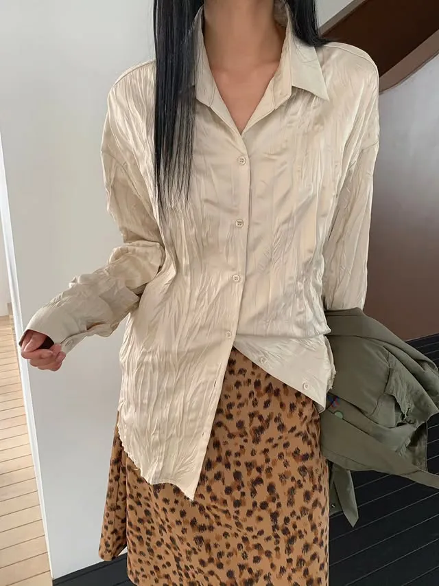 Grow Leopard Print Midi Skirt