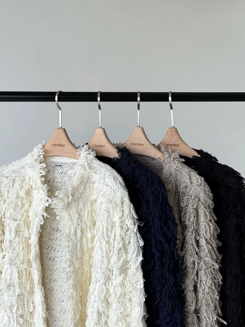 Render Fringe Knit Cardigan