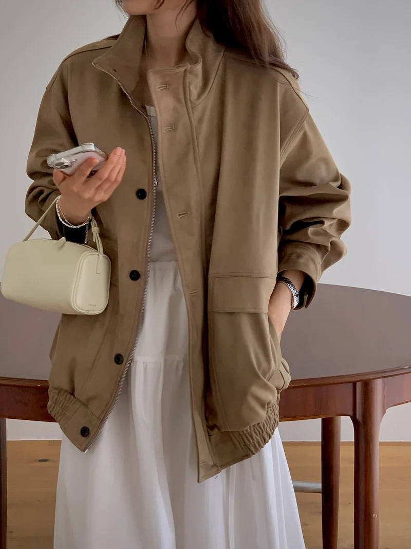 Deuo Suede field jacket