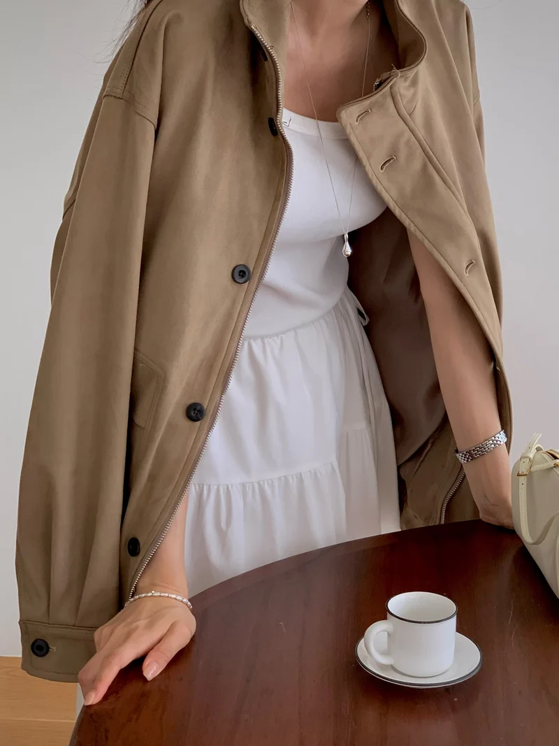 Deuo Suede field jacket