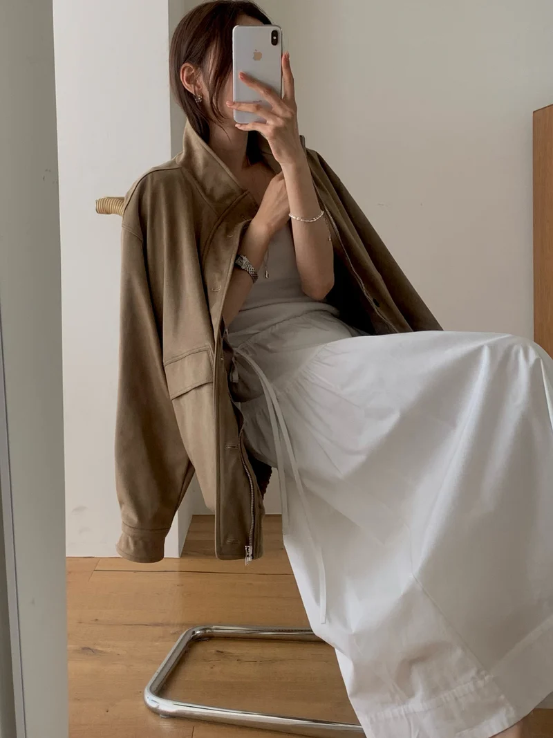 Deuo Suede field jacket