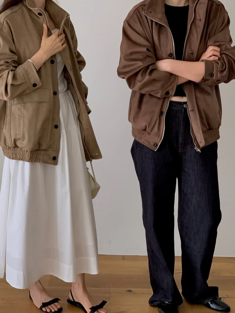 Deuo Suede field jacket