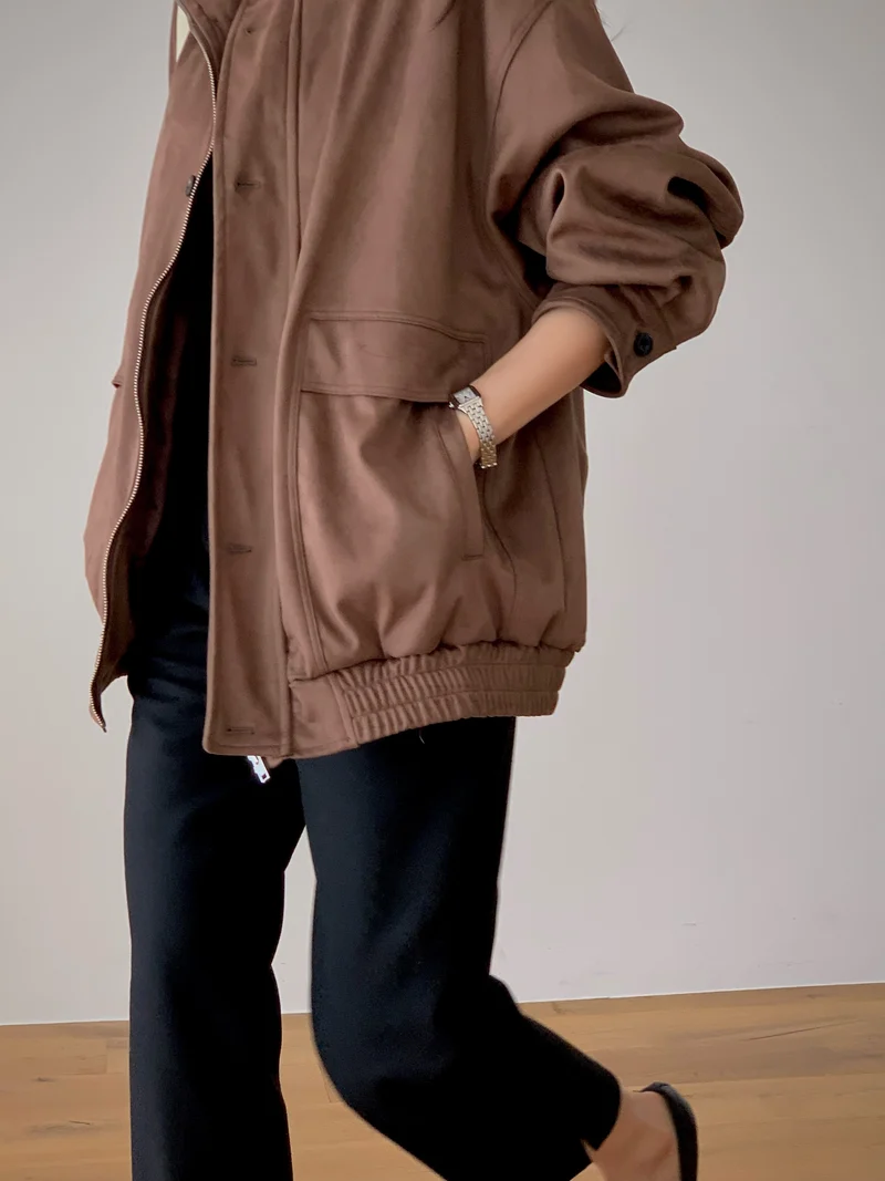 Deuo Suede field jacket