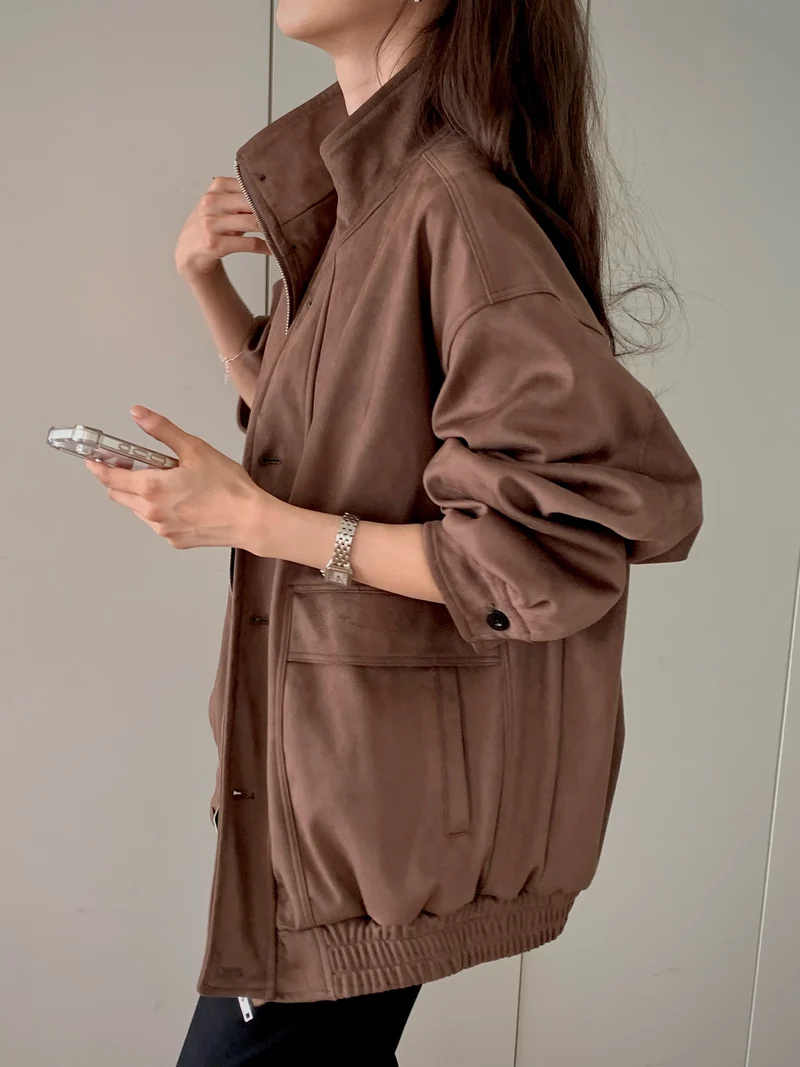 Deuo Suede field jacket