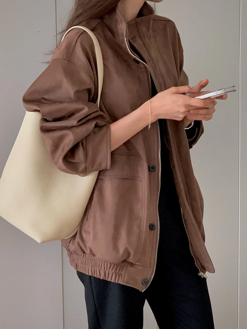 Deuo Suede field jacket