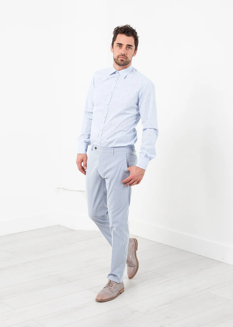 Textured Trouser
