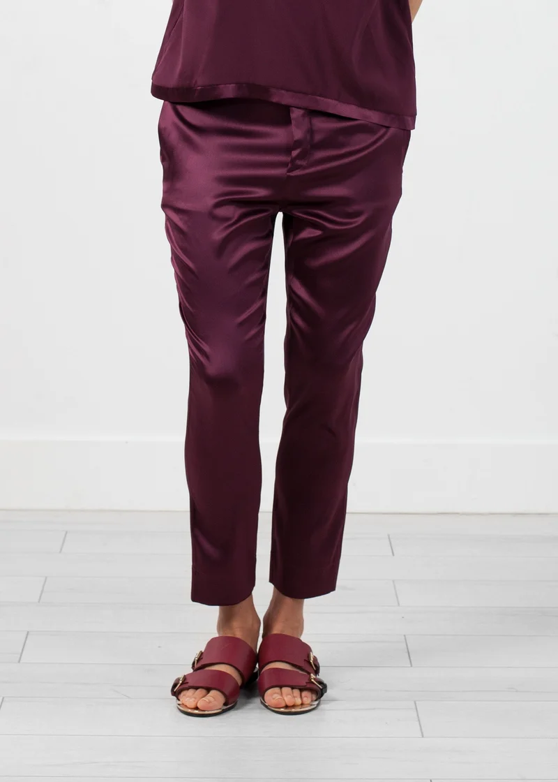 Silk Pullup Pant