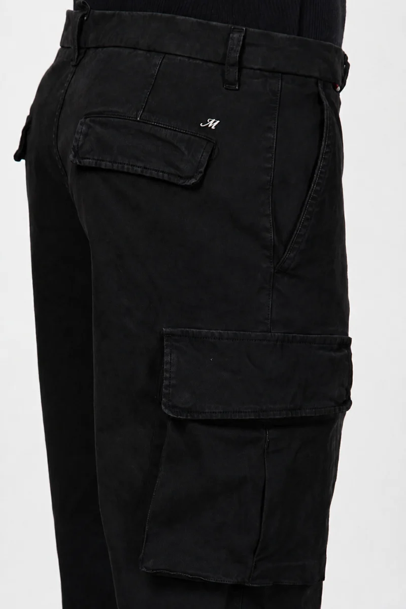 Chile pantalon cargo homme en gabardine carrot fit