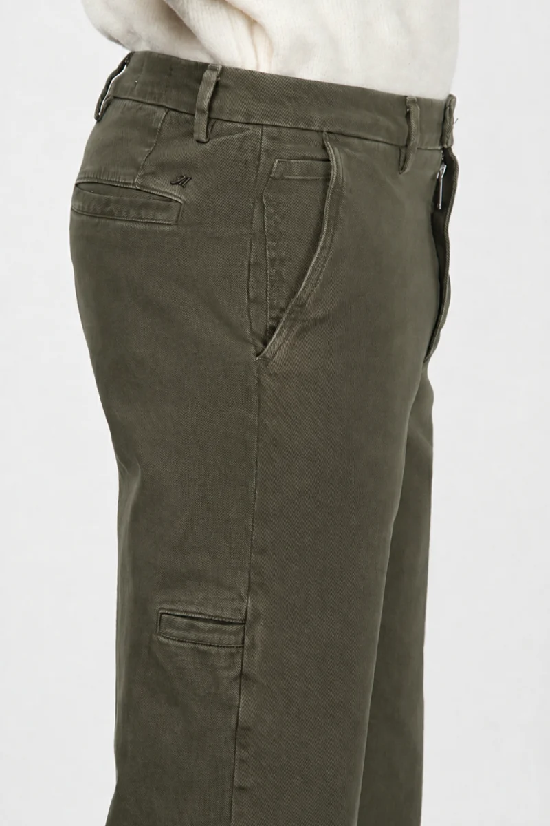 Pantalon Chino Homme Madison en Tissu Bull Stretch Coupe Carrot