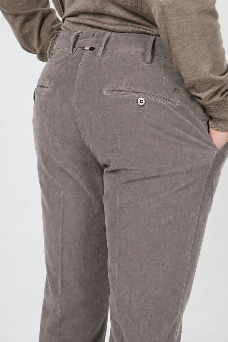 New York pantalon chino homme en velours 2000 raies stretch regular fit ①