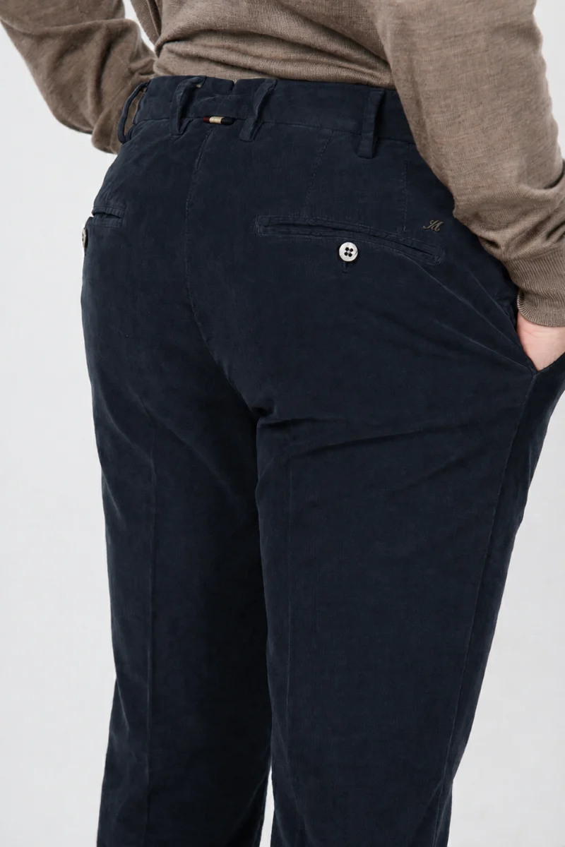 New York pantalon chino homme en velours 2000 raies stretch regular fit ①
