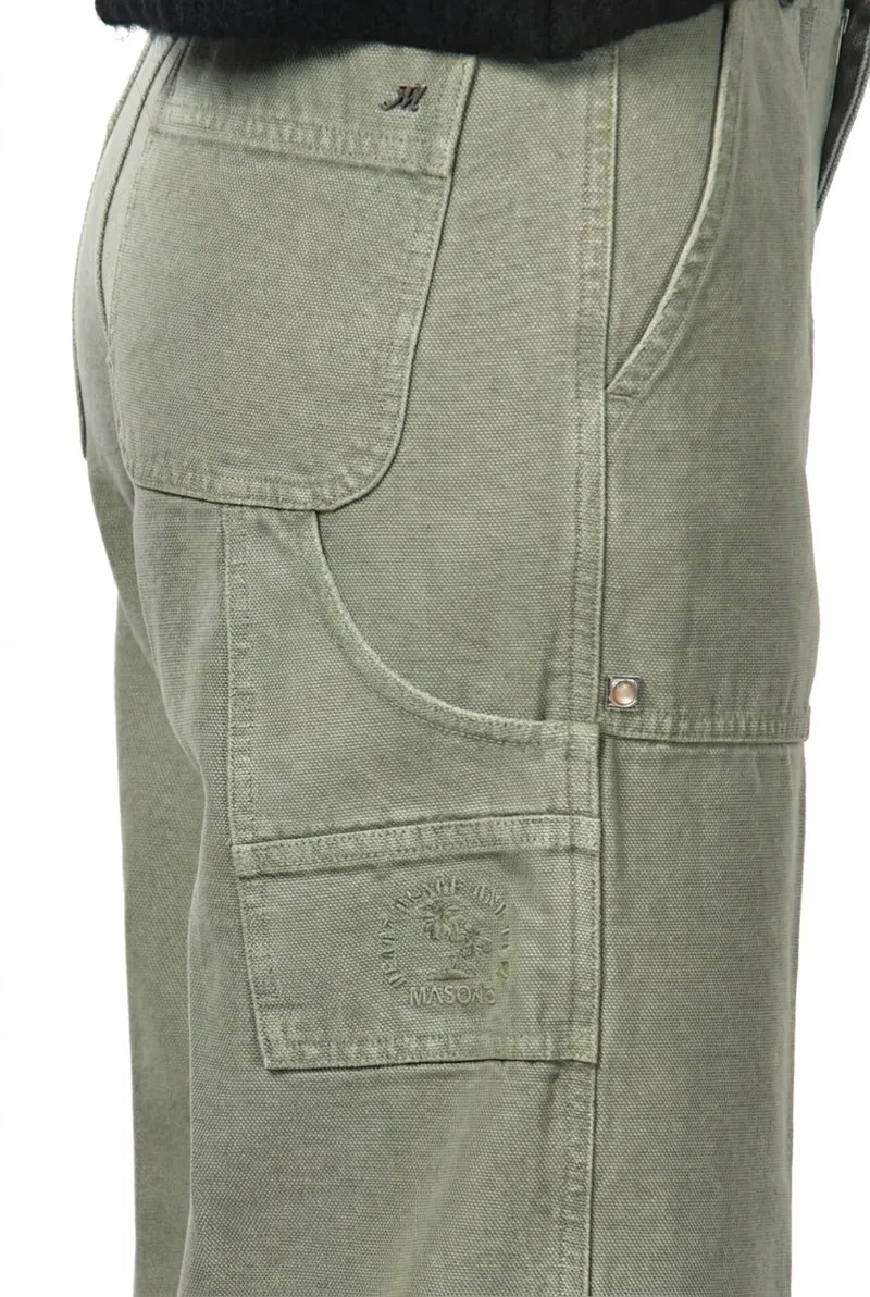Pantalon Chino Femme Dallas Wide en Canvas Coupe Straight