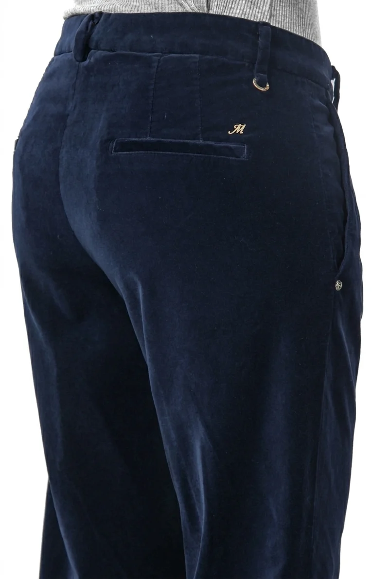 New York Carrot pantalon chino femme en velours lisse carrot fit ①