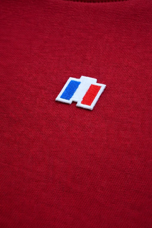Le sweat à capuche - Tricolore