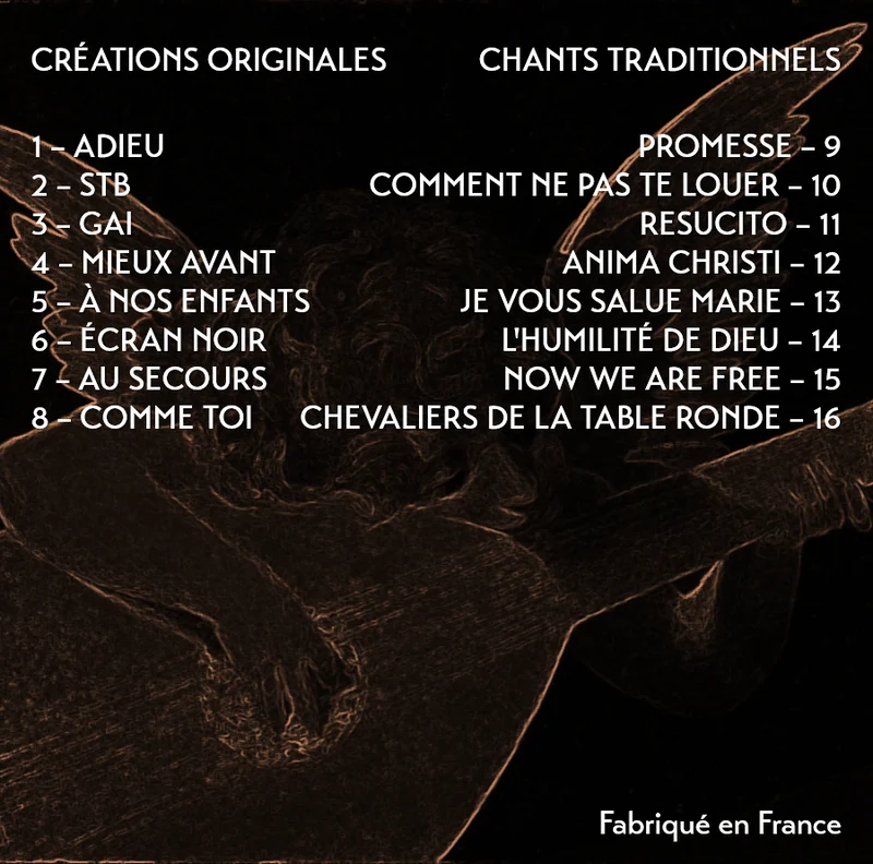 L'album N'aie pas peur en CD