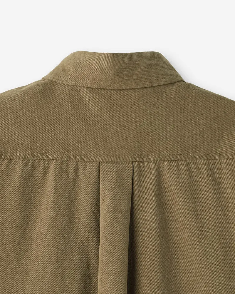 Aden Snap Button Overshirt with Chest Pockets