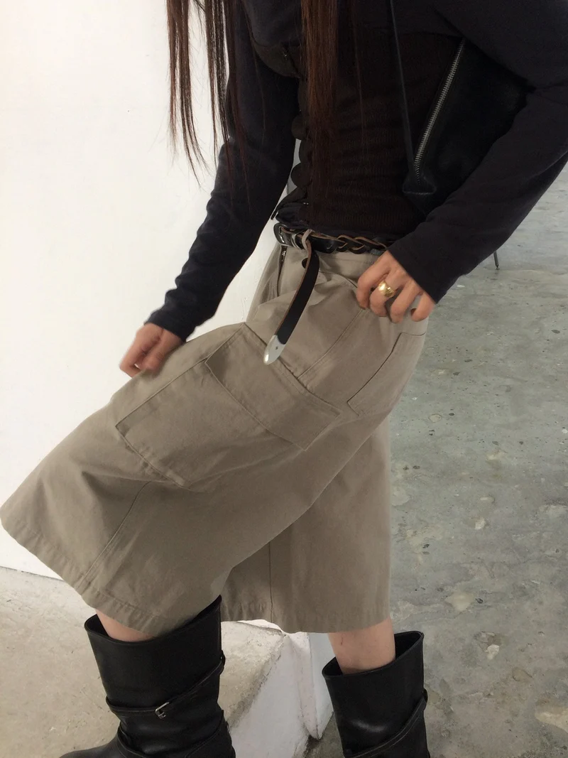 Anou Cargo Pocket Bermuda Shorts