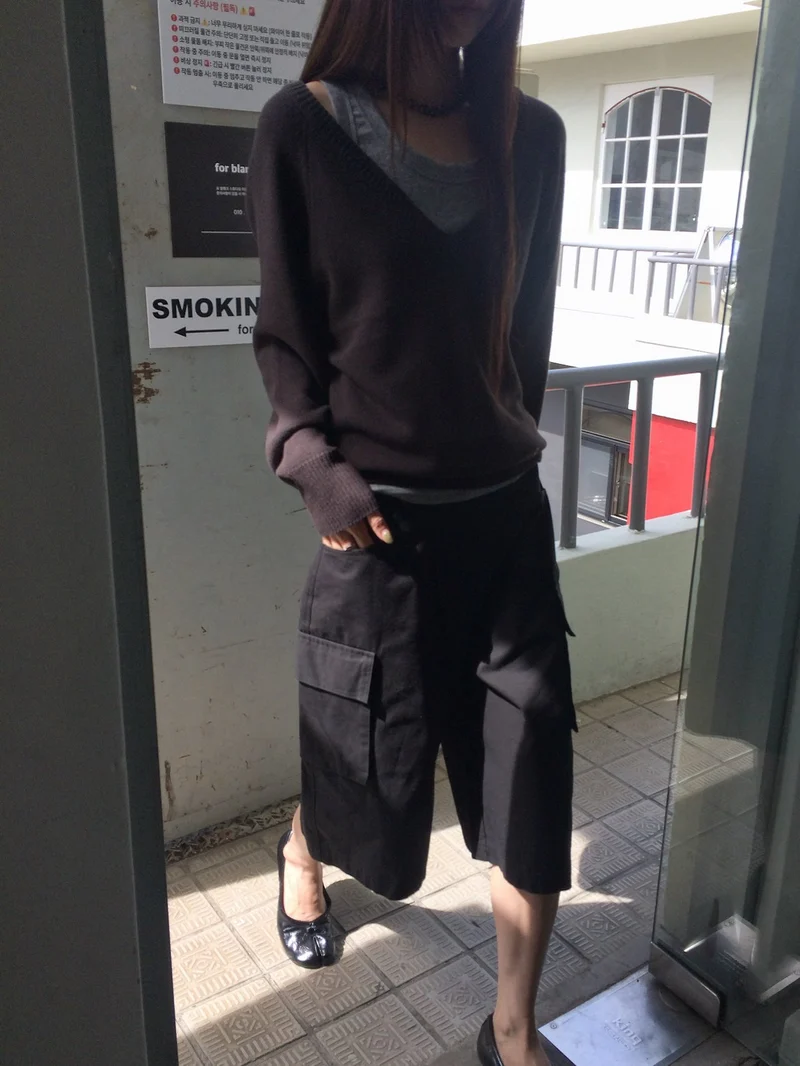Anou Cargo Pocket Bermuda Shorts