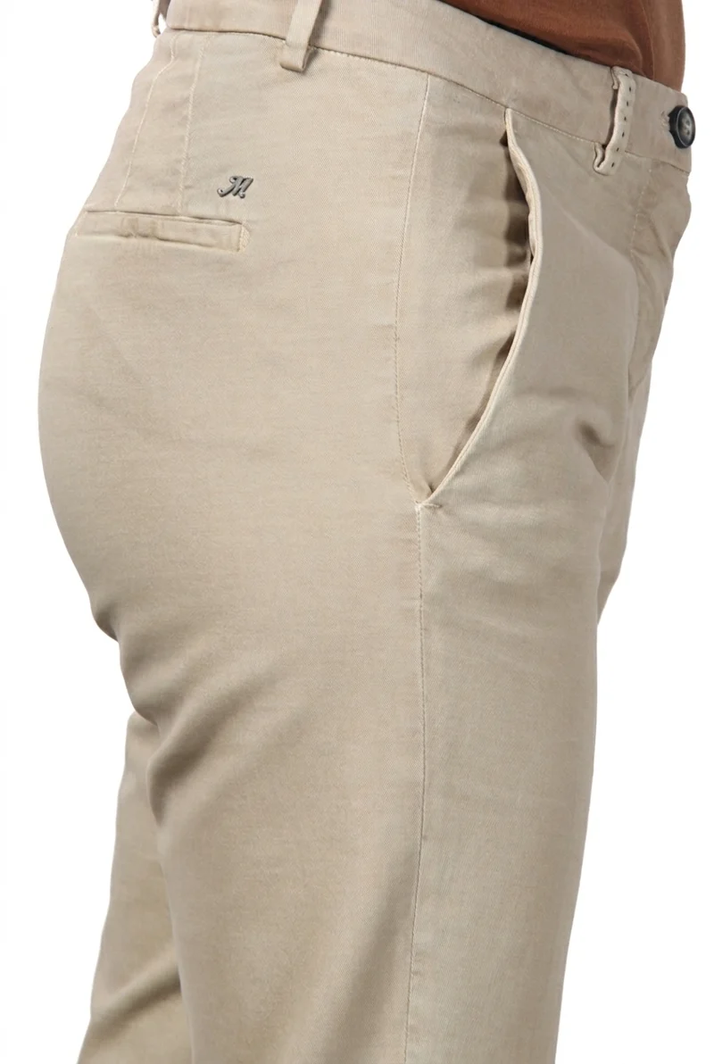 New York Carrot pantalon chino femme en gabardine de coton et laine carrot fit ①