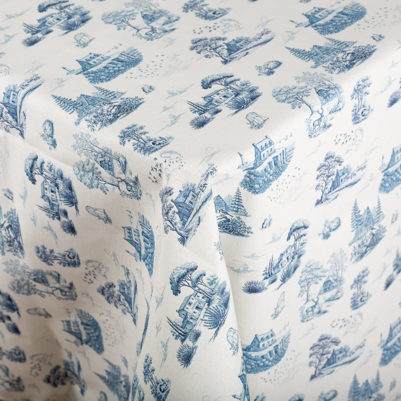 La grande nappe - Toile de Jouy