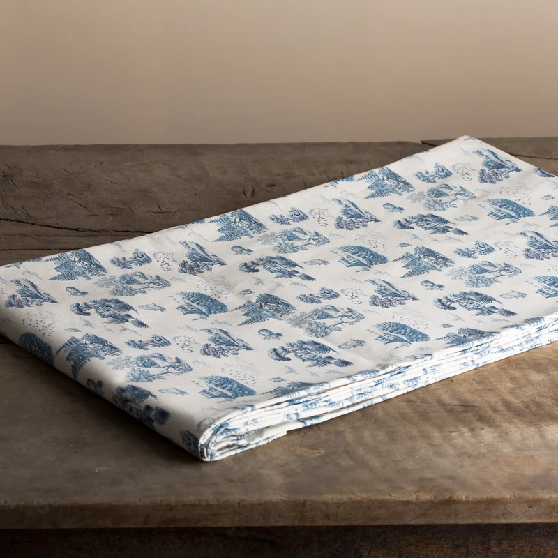 La grande nappe - Toile de Jouy