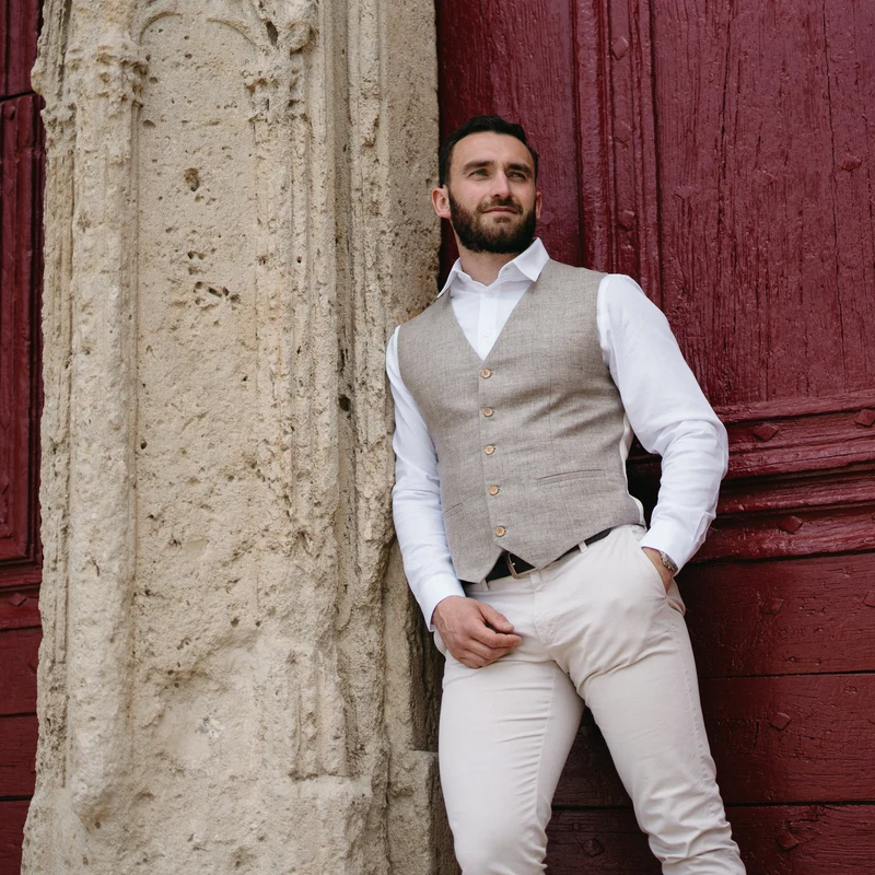 Le gilet de costume