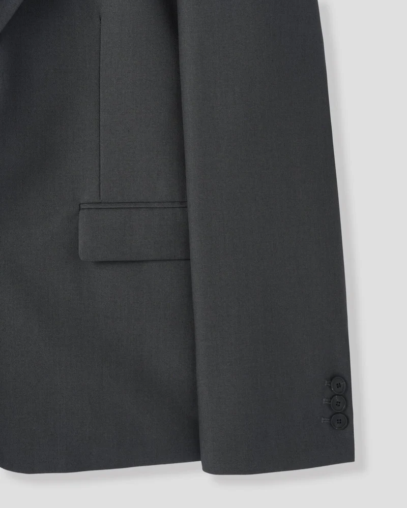 Corkage Oversized Single Button Blazer