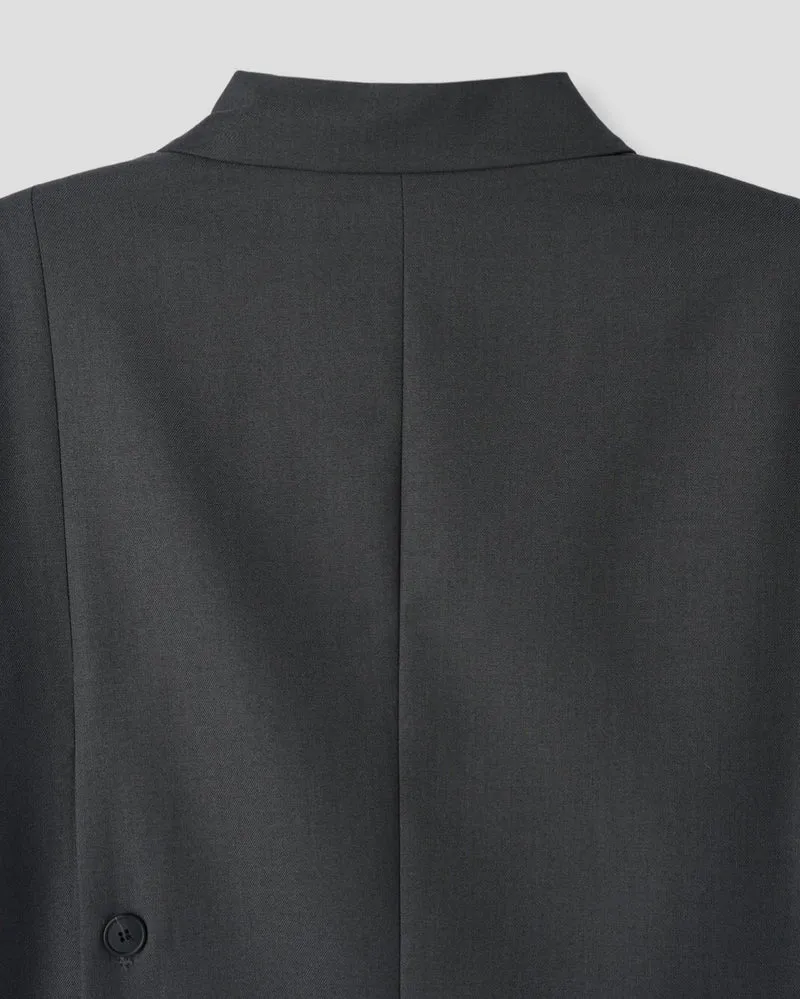 Corkage Oversized Single Button Blazer