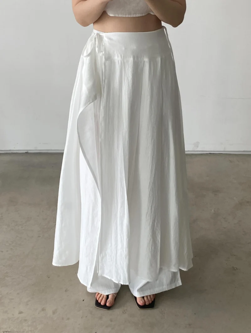 Authentic Flare Maxi Skirt(+Optional Top)