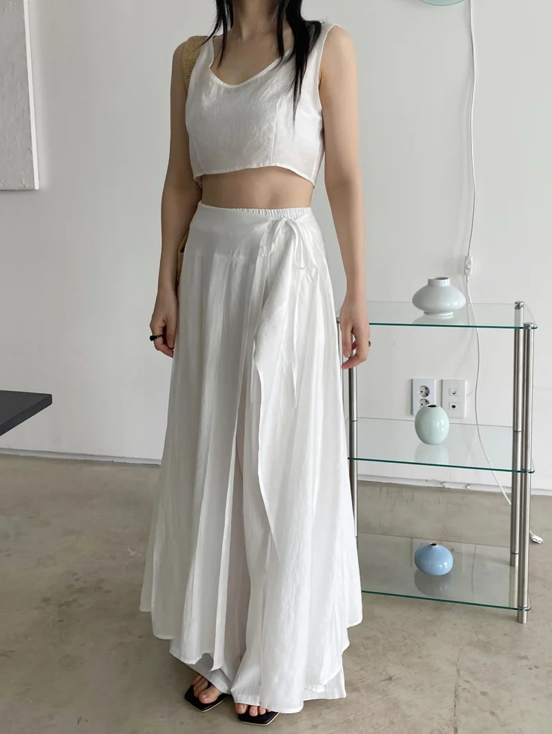 Authentic Flare Maxi Skirt(+Optional Top)