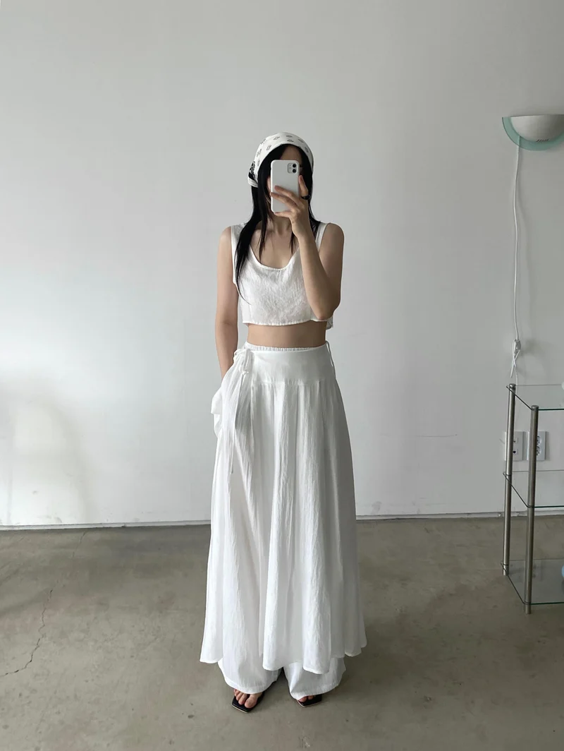 Authentic Flare Maxi Skirt(+Optional Top)