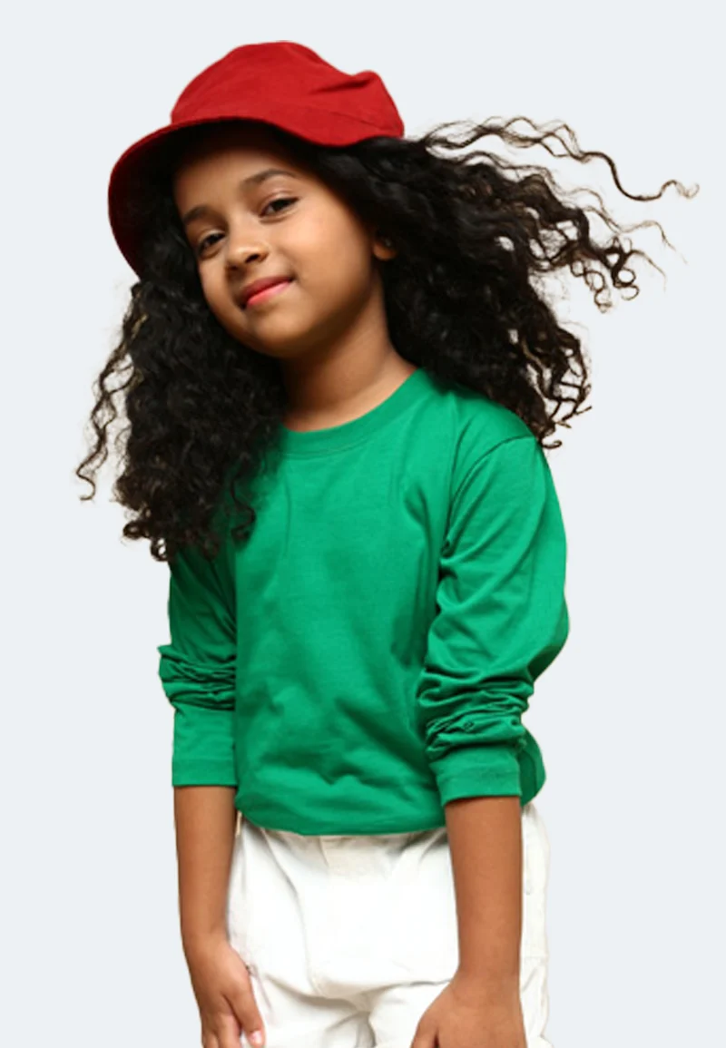 Kinder Langarm-T-Shirt Bio Brady