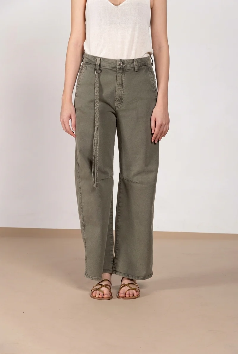 Valerie pantalon denim femme balloon fit