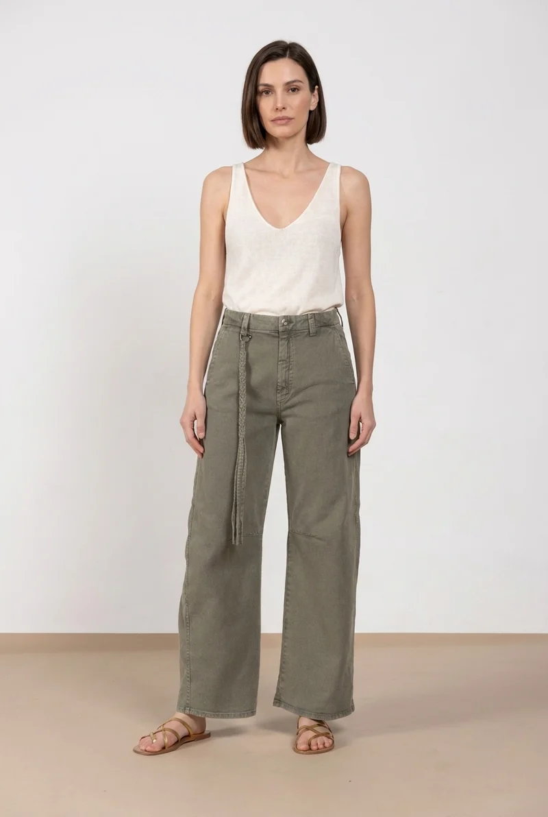 Valerie pantalon denim femme balloon fit
