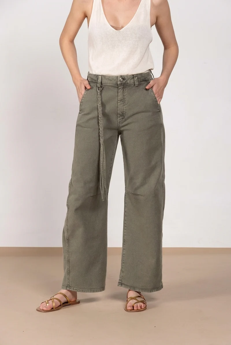 Valerie pantalon denim femme balloon fit
