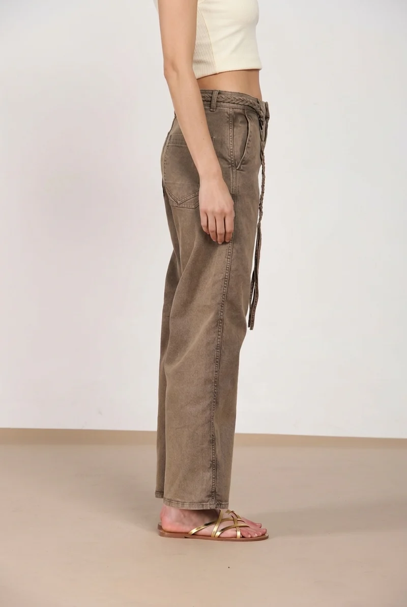 Valerie pantalon denim femme balloon fit