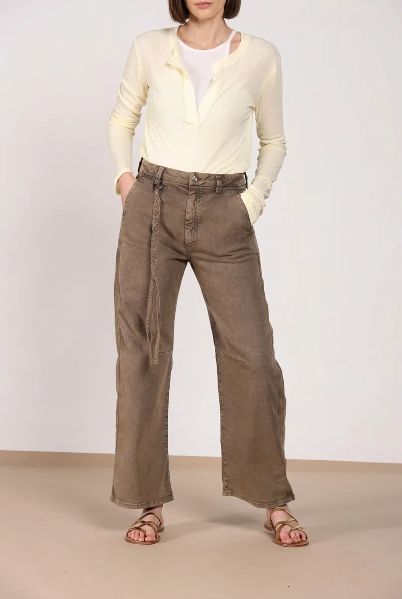 Valerie pantalon denim femme balloon fit