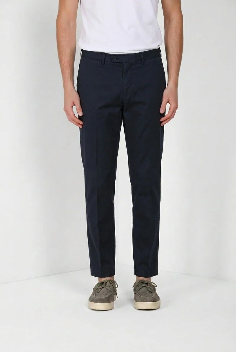Boston pantalon chino homme en twill léger stretch relaxed fit