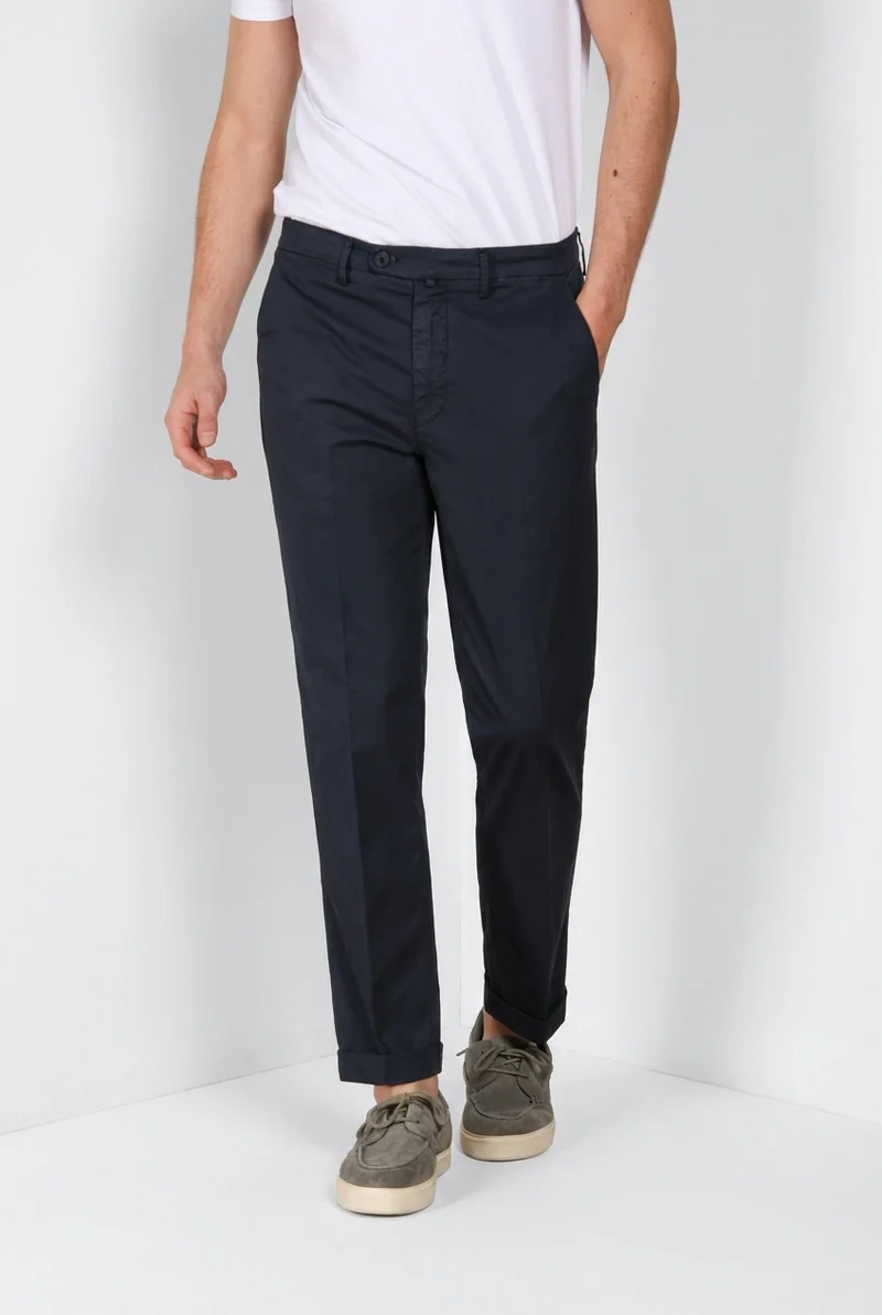 Boston pantalon chino homme en twill léger stretch relaxed fit