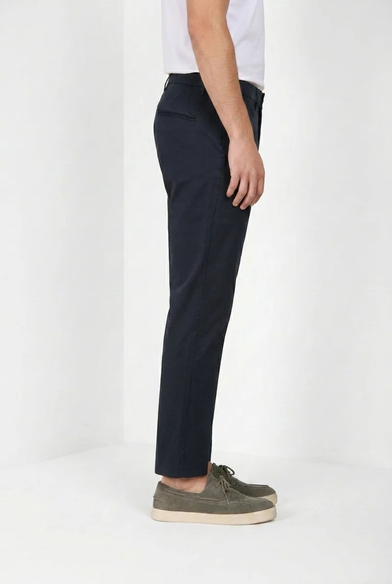 Boston pantalon chino homme en twill léger stretch relaxed fit
