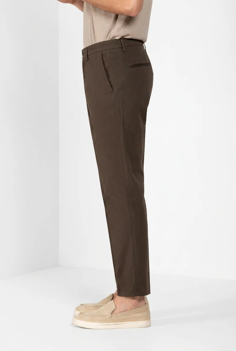 Boston pantalon chino homme en twill léger stretch relaxed fit