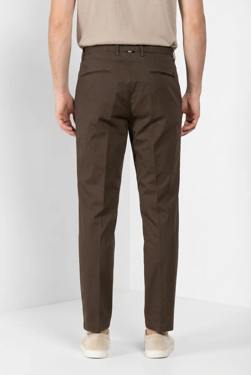 Boston pantalon chino homme en twill léger stretch relaxed fit