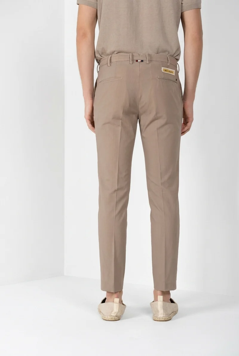New York pantalon chino homme en twill de laine regular fit