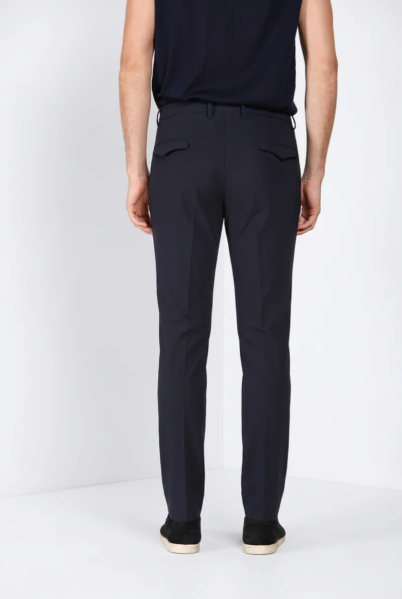 Torino 1 Pinces Dynamic pantalon chino jogger homme en jersey super technique slim fit