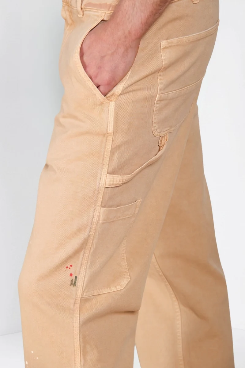Dallas M74 pantalon cargo homme en bull stretch relaxed fit ①
