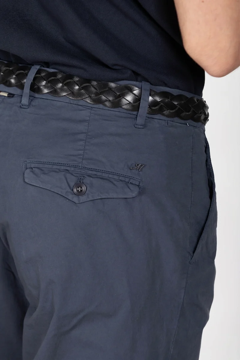 Pinces pantalon chino homme en gabardine stretch relaxed fit