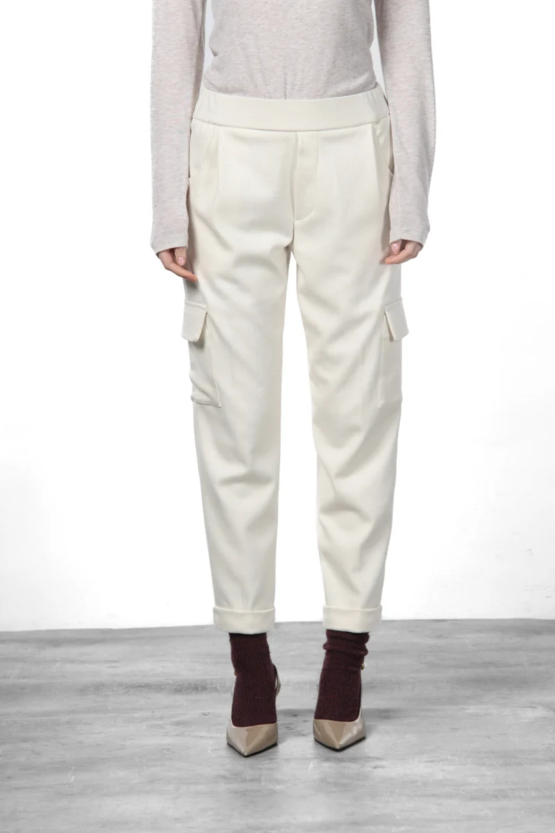 Chile Jogger pantalon cargo femme en jersey relaxed fit
