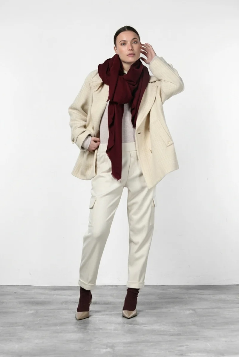 Chile Jogger pantalon cargo femme en jersey relaxed fit