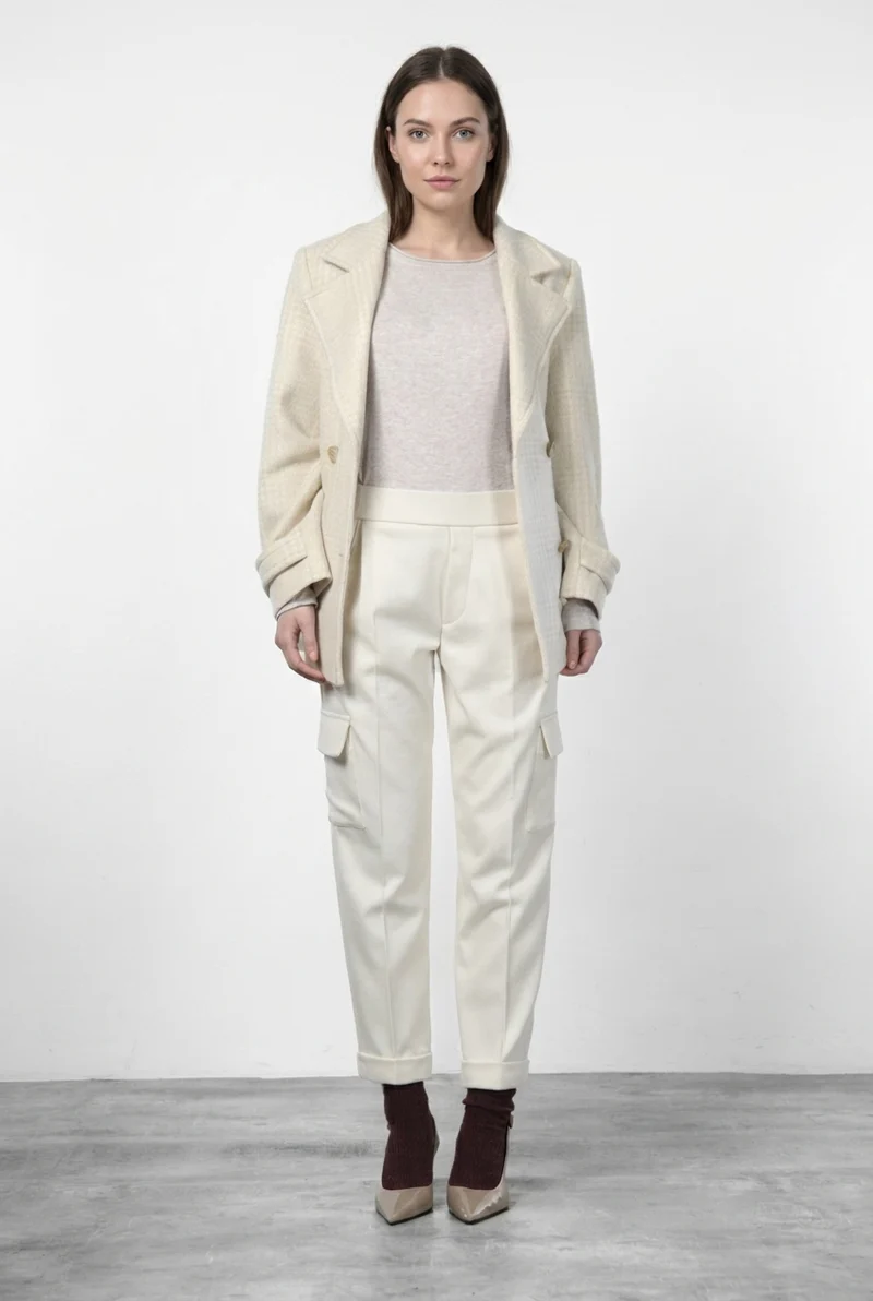 Chile Jogger pantalon cargo femme en jersey relaxed fit
